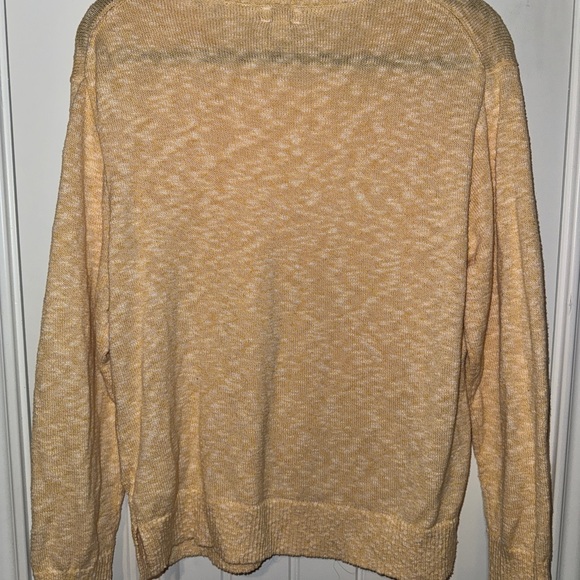 J. Crew Light Yellow Knit Pullover - Picture 2 of 5